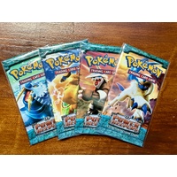 Pokemon ex Power Keepers Booster Pack Artwork Set 4X booster packs STILL SEALED