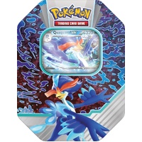 Pokemon Quaquaval ex Paldea Partners Tin BRAND NEW AND SEALED