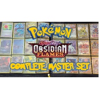 Pokemon OBSIDIAN FLAMES MASTER SET