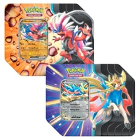 SEALED CASE 6X Pokemon Slashing Legends Tins 3 Zacian plus 3 Koraidon BRAND NEW AND SEALED