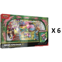 SEALED CASE OF 6 Pokemon Mega Venusaur ex Premium Collection Boxes BRAND NEW AND SEALED