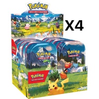 PRE ORDER SEALED MASTER CASE OF 4X ASCENDED HEROES Mini Tins Display Cases 40 tins (80 Packs) total BRAND NEW AND SEALED