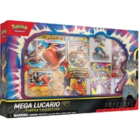 SEALED CASE OF 6 Pokemon Mega Lucario ex Premium Figure Collection Boxes BRAND NEW AND SEALED
