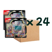SEALED CASE 24x Pokemon PHANTASMAL FLAMES 3 pack blister packs BRAND NEW AND SEALED 72 packs total