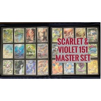 Pokemon 151 ENGLISH MASTER SET