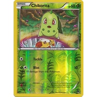 Chikorita 1/122 XY Breakpoint Reverse Holo Common Pokemon Card NEAR MINT TCG