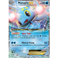Manaphy EX 32/122 XY Breakpoint Ultra Rare Holo Pokemon Card NEAR MINT TCG