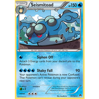Seismitoad 35/122 XY Breakpoint Rare Pokemon Card NEAR MINT TCG