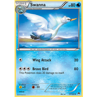 Swanna 37/122 XY Breakpoint Uncommon Pokemon Card NEAR MINT TCG