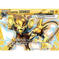 Luxray Break 47/122 XY Breakpoint Ultra Rare Holo Pokemon Card NEAR MINT TCG