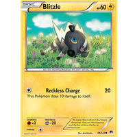Blitzle 48/122 XY Breakpoint Common Pokemon Card NEAR MINT TCG