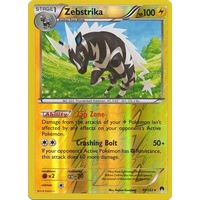 Zebstrika 49/122 XY Breakpoint Reverse Holo Common Pokemon Card NEAR MINT TCG