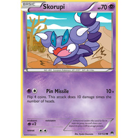 Skorupi 53/122 XY Breakpoint Common Pokemon Card NEAR MINT TCG