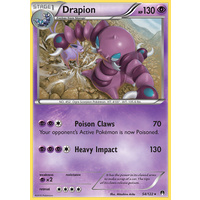 Drapion 54/122 XY Breakpoint Rare Pokemon Card NEAR MINT TCG