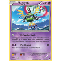 Sigilyph 55/122 XY Breakpoint Uncommon Pokemon Card NEAR MINT TCG