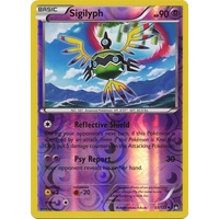 Sigilyph 55/122 XY Breakpoint Reverse Holo Uncommon Pokemon Card NEAR MINT TCG