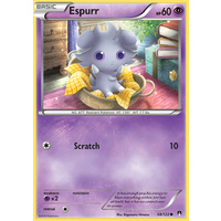 Espurr 58/122 XY Breakpoint Common Pokemon Card NEAR MINT TCG