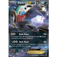 Darkrai EX 74/122 XY Breakpoint Ultra Rare Holo Pokemon Card NEAR MINT TCG