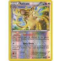 Raticate 88/122 XY Breakpoint Reverse Holo Rare Pokemon Card NEAR MINT TCG