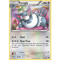 Purugly 94/122 XY Breakpoint Uncommon Pokemon Card NEAR MINT TCG