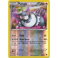 Purugly 94/122 XY Breakpoint Reverse Holo Uncommon Pokemon Card NEAR MINT TCG