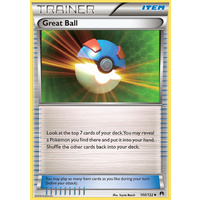 Great Ball 100/122 XY Breakpoint Uncommon Trainer Pokemon Card NEAR MINT TCG