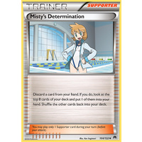 Misty's Determination 104/122 XY Breakpoint Uncommon Trainer Pokemon Card NEAR MINT TCG