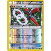 Scizor Spirit Link 111/122 XY Breakpoint Reverse Holo Uncommon Trainer Pokemon Card NEAR MINT TCG