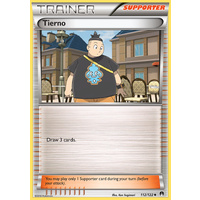 Tierno 112/122 XY Breakpoint Uncommon Trainer Pokemon Card NEAR MINT TCG