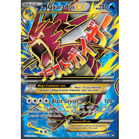 Mega Gyarados EX 115/122 XY Breakpoint Ultra Rare Full Art Holo Pokemon Card NEAR MINT TCG