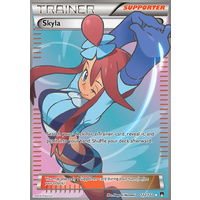 Skyla 122/122 XY Breakpoint Ultra Rare Full Art Holo Pokemon Card NEAR MINT TCG