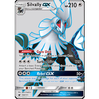 Silvally GX 108/111 SM Crimson Invasion Ultra Rare Full Art Holo Pokemon Card