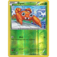 Paras 1/162 XY Breakthrough Reverse Holo Common Pokemon Card MINT TCG