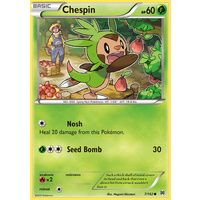 Chespin 7/162 XY Breakthrough Common Pokemon Card MINT TCG