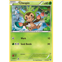 Chespin 8/162 XY Breakthrough Common Pokemon Card MINT TCG