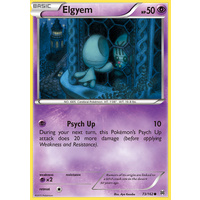 Elgyem 73/162 XY Breakthrough Common Pokemon Card MINT TCG