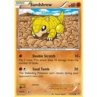 Sandshrew 75/162 XY Breakthrough Common Pokemon Card MINT TCG