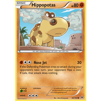 Hippopotas 83/162 XY Breakthrough Common Pokemon Card MINT TCG