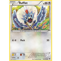 Rufflet 129/162 XY Breakthrough Common Pokemon Card MINT TCG