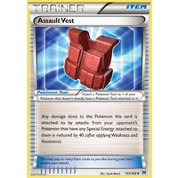 Assault Vest 133/162 XY Breakthrough Uncommon Trainer Pokemon Card MINT TCG