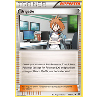 Brigette 134/162 XY Breakthrough Uncommon Trainer Pokemon Card MINT TCG