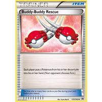 Buddy Buddy Rescue 135/162 XY Breakthrough Uncommon Trainer Pokemon Card MINT TCG