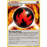 Burning Energy 151/162 XY Breakthrough Uncommon Pokemon Card MINT TCG