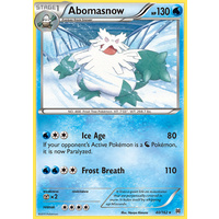 Abomasnow 40/162 XY Breakthrough Rare Pokemon Card MINT TCG