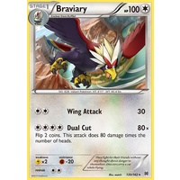 Braviary 130/162 XY Breakthrough Rare Pokemon Card MINT TCG
