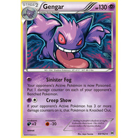 Gengar 60/162 XY Breakthrough Rare Holo Pokemon Card MINT TCG