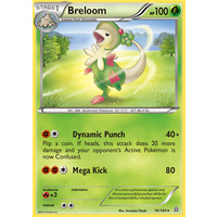 Breloom 16/160 XY Primal Clash Rare Pokemon Card NEAR MINT TCG