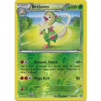 Breloom 16/160 XY Primal Clash Reverse Holo Rare Pokemon Card NEAR MINT TCG