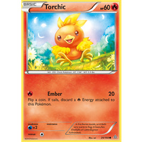 Torchic 25/160 XY Primal Clash Common Pokemon Card NEAR MINT TCG