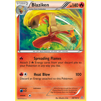 Blaziken 28/160 XY Primal Clash Rare Holo Pokemon Card NEAR MINT TCG